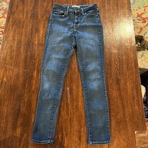 Levi’s women’s 721 high rise skinny stretchy jeans size 28 excellent condition